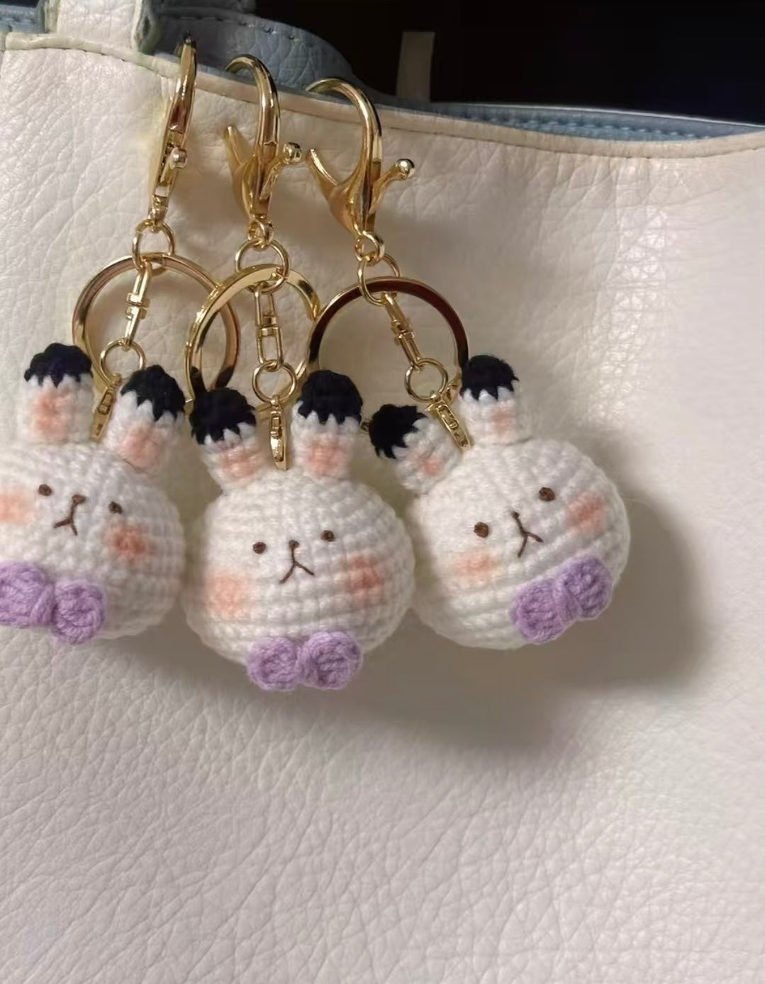 Xavier handmade Crochet Bunny