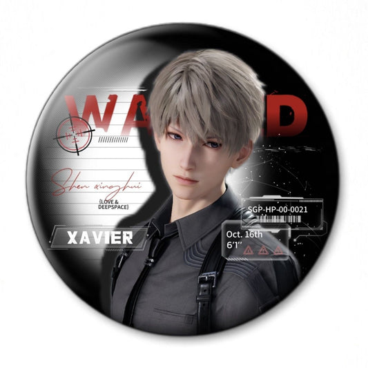 Love and deepspace Wanter series Badge 58mm