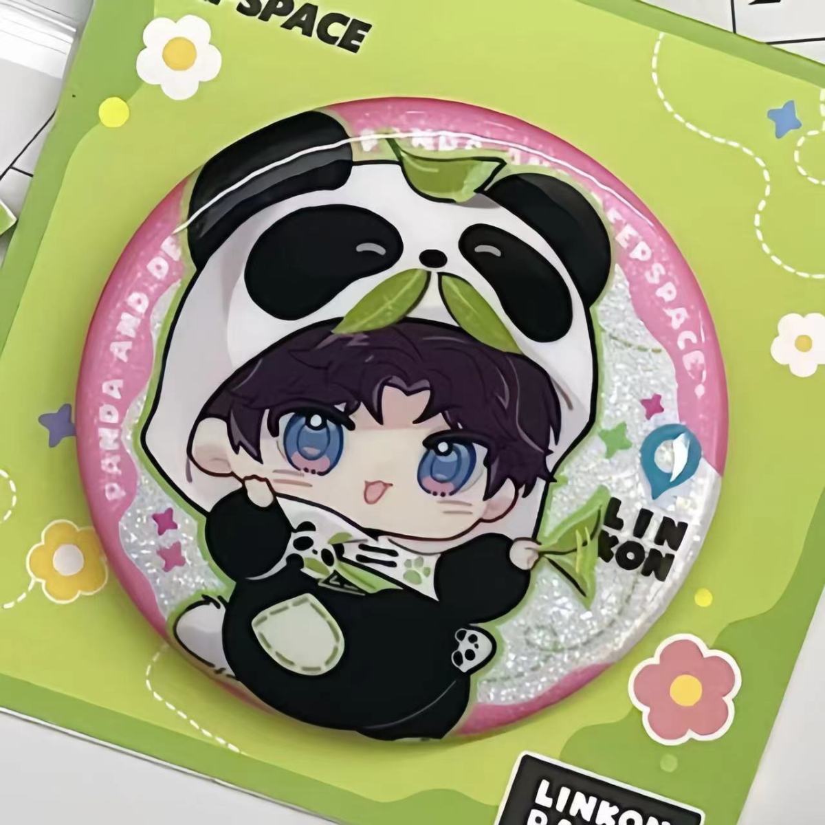 Love and deepspace Panda Badge 58mm
