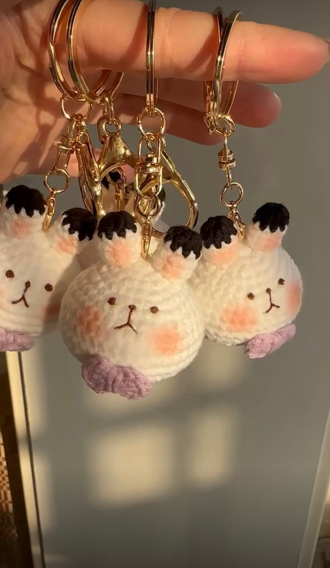 Xavier handmade Crochet Bunny