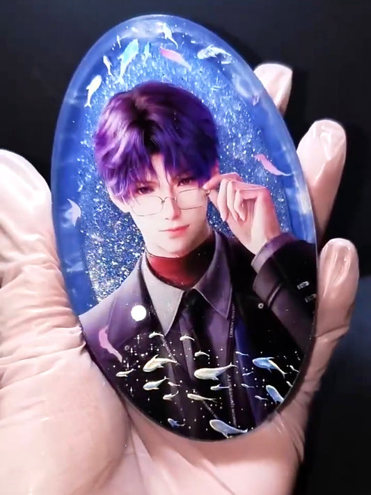 Rafayel 2026 Birthday Quicksand Custom Mirror