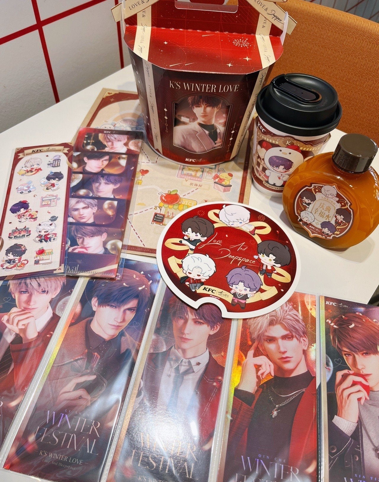 【Offocial】Lnd x KFC Collab Winter Love Laser Ticket Set