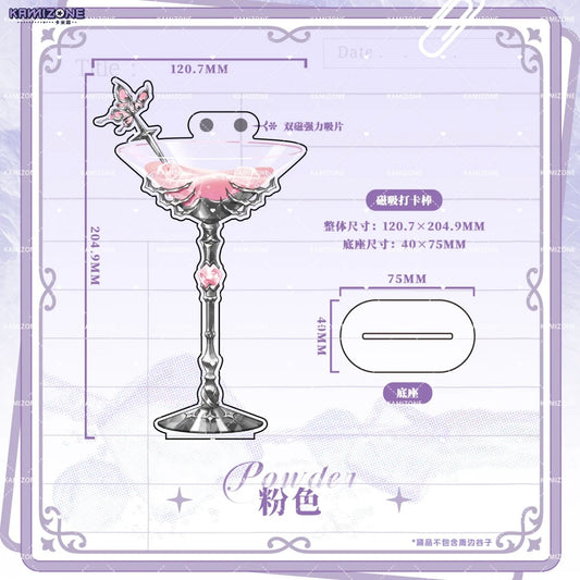 Wine glass bar display rack