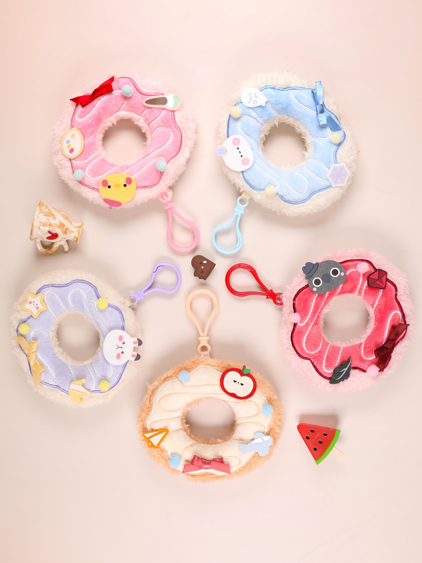 【Pre-sale】LnD Doughnut Pendant and Plushie