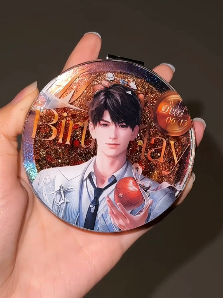 Caleb Birthday Quicksand Custom Mirror