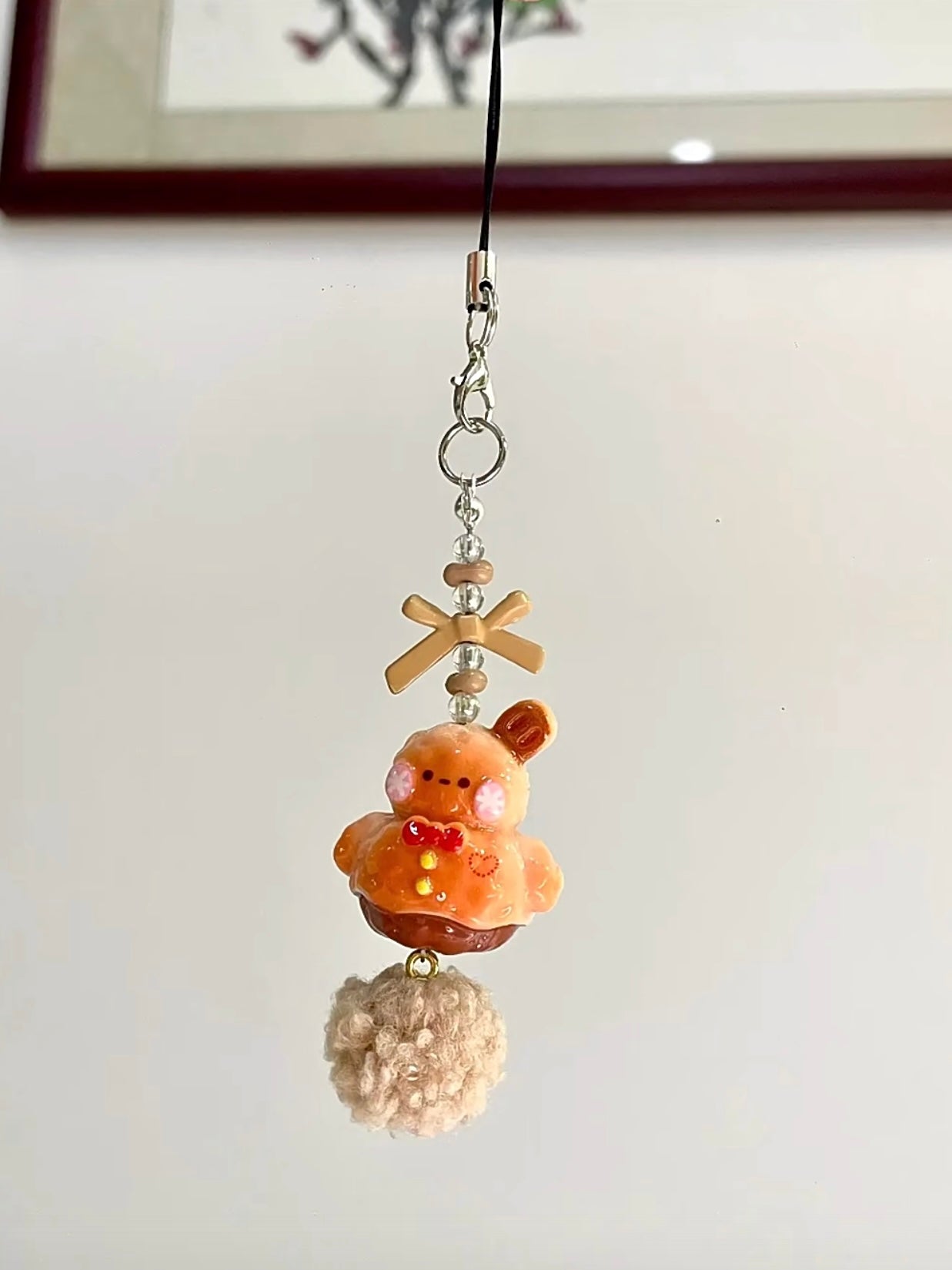 Zayne Snowman Handmade Mobile phone chain