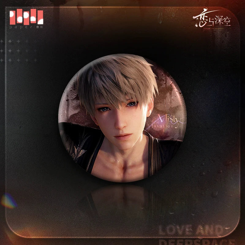 【Offocial】 Misty Invasion Series Badge 75mm