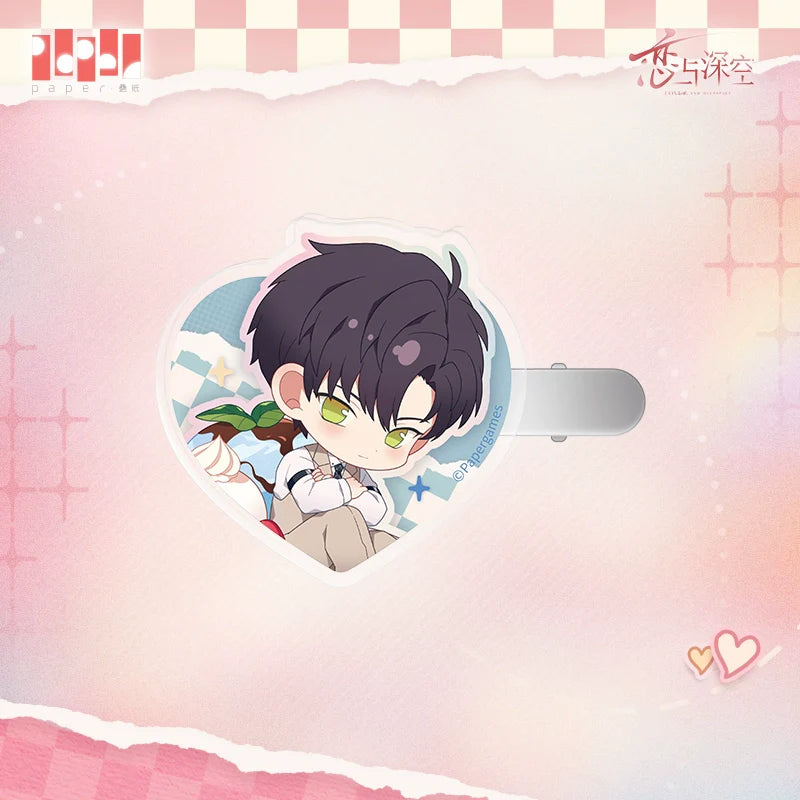【Offocial Pre-sale】Heart-to-Heart Whispering Series Q Version Hairpin