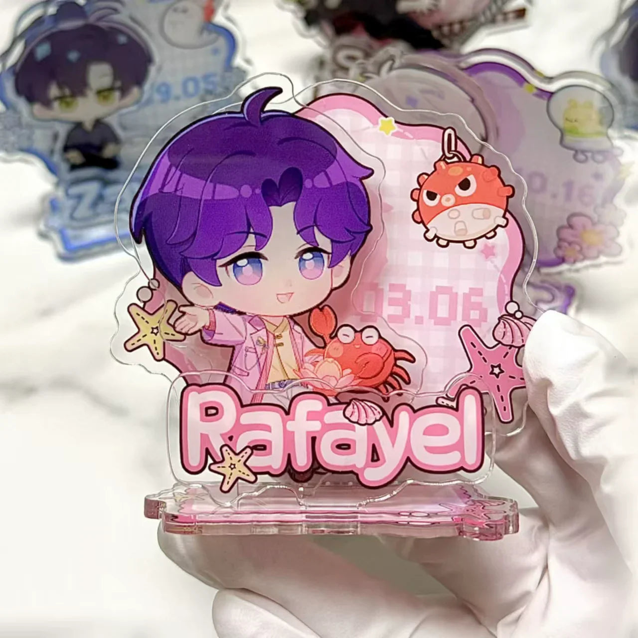 Love and deepspace acrylic stand