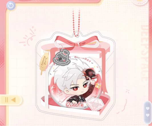 【Official Pre-sale】Sylus 2026 Birthday Chibi Badge and Case Set