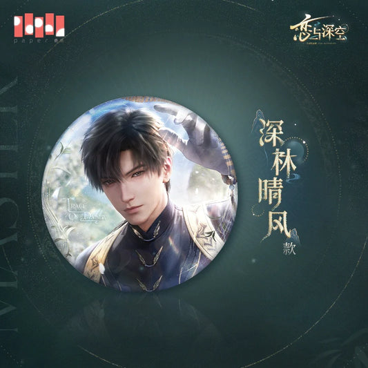 【Offocial】Zayne Master Of Fate Series Square Badge 65mm