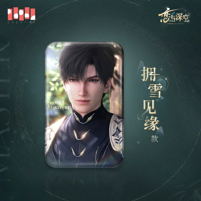 【Offocial】Zayne Master Of Fate Series Square Badge 86*54mm