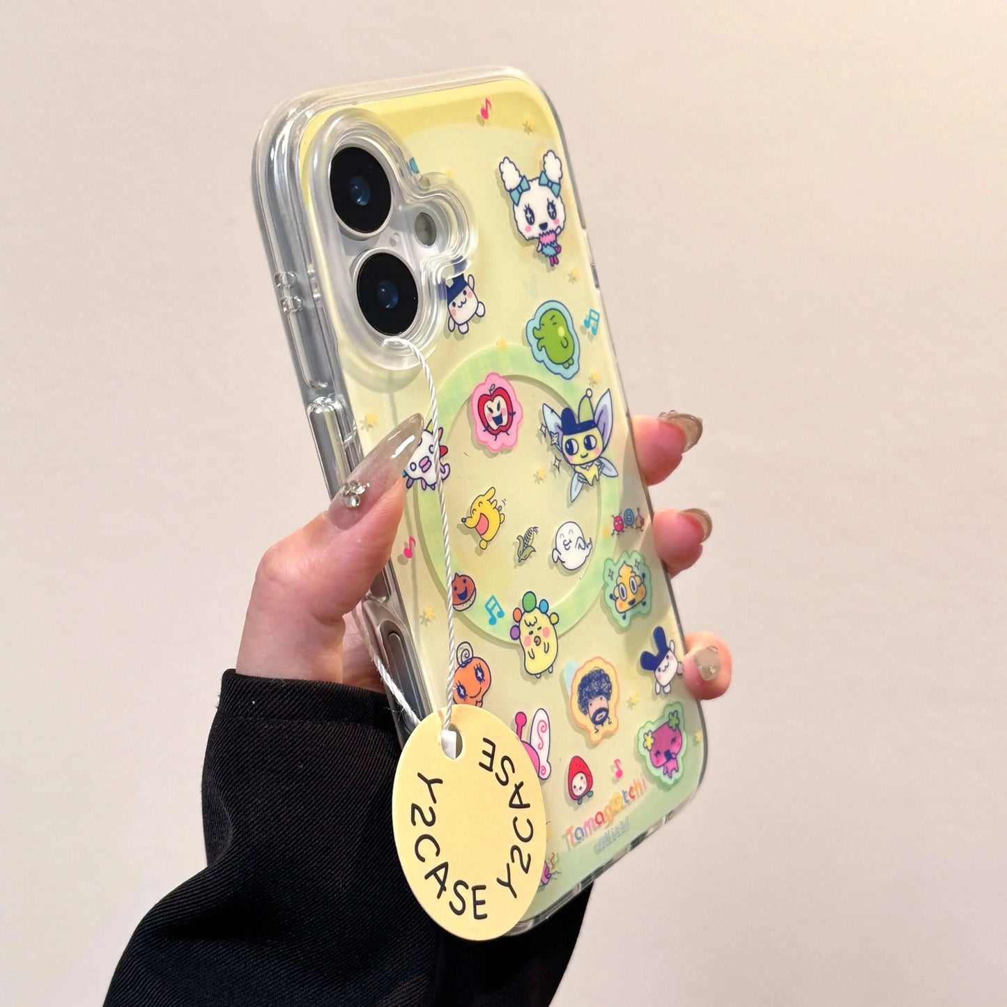 Tamagotchi digital pet iPhone Phonecase & Magnetic holder