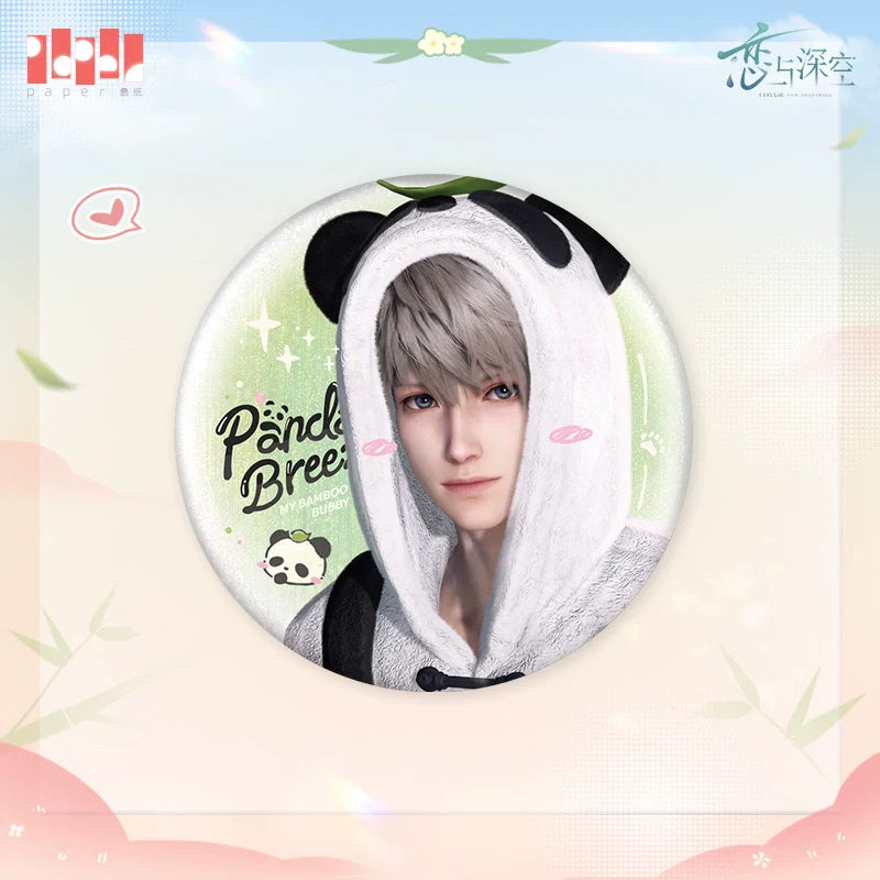 【Official Pre-sale】Bamboo Forest Whisper Series Panda Series Badge 75mm