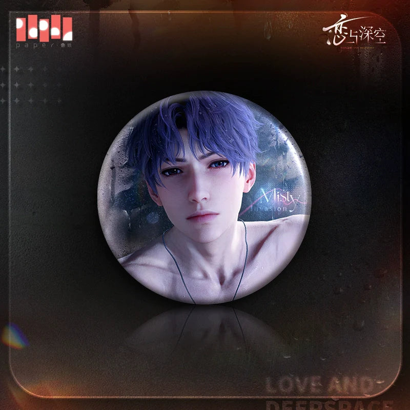 【Official】Misty Invasion Series Badge 75mm