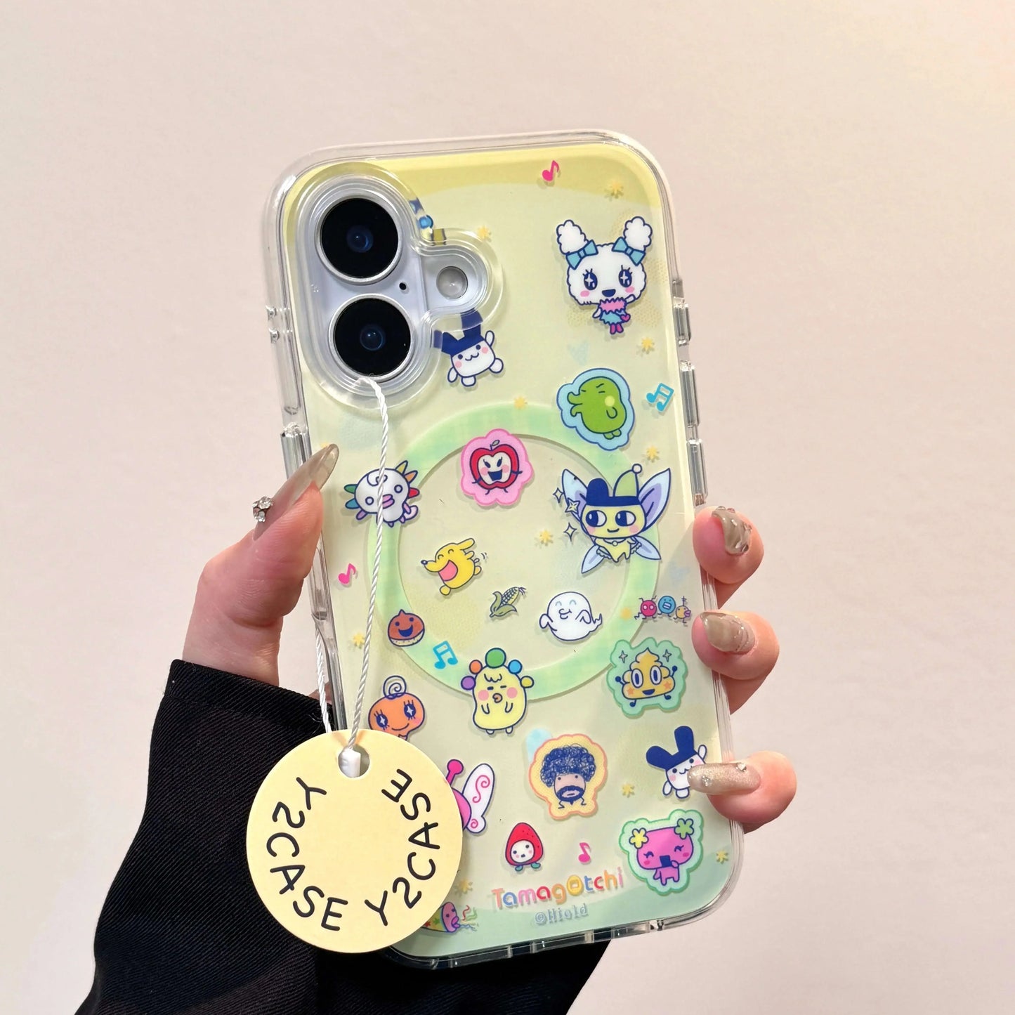 Tamagotchi digital pet iPhone Phonecase & Magnetic holder