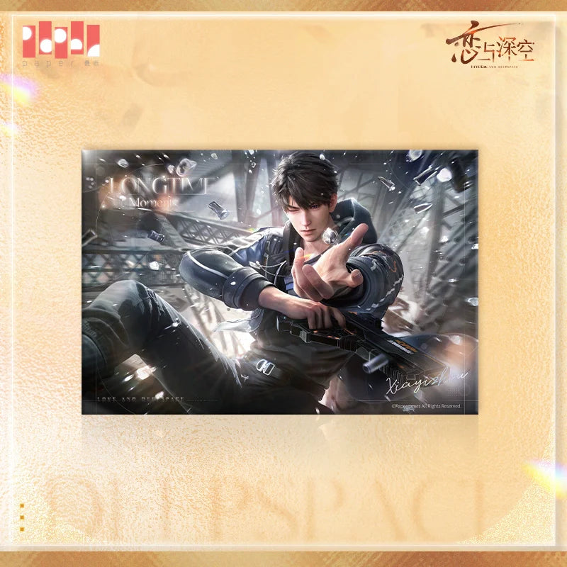 【Offocial】Mood Frame Series Borderless crystal colored paper Shikishi board