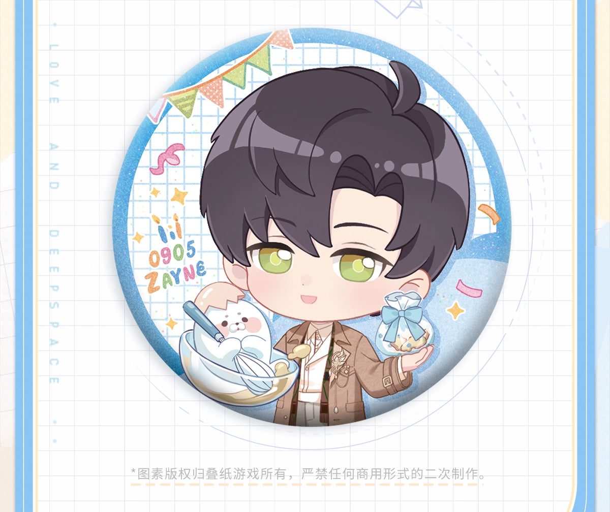 【Official】Zayne Official 2024 Birthday Badge 58mm