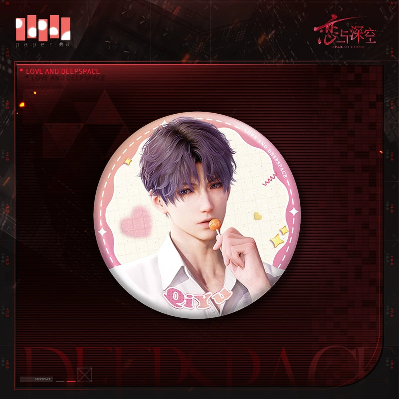 【Official】Love and deepspace Official Cage Time Series Badge 75mm