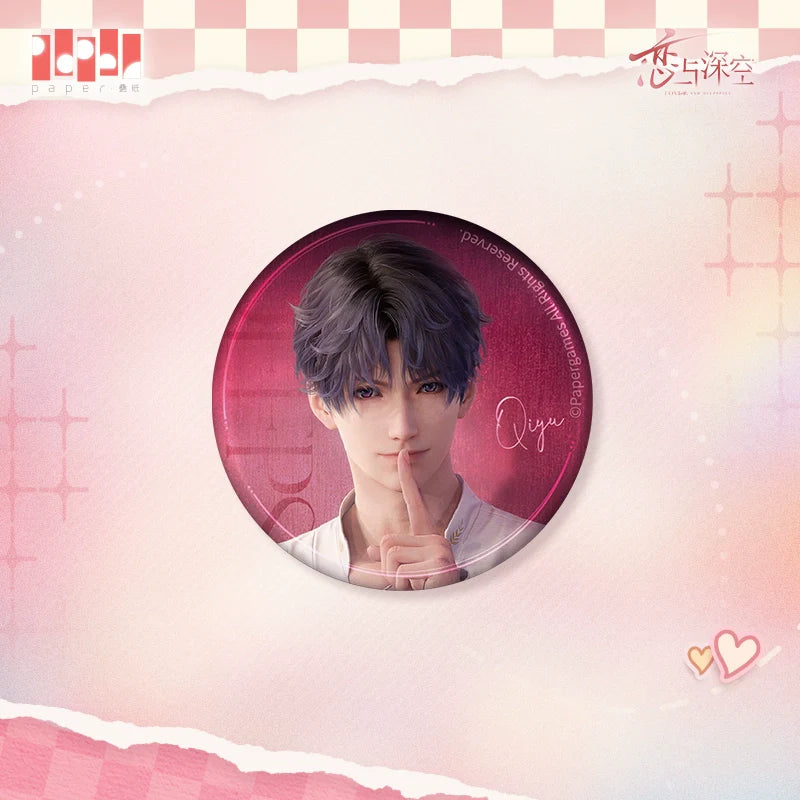 【Drop pre-sale】Heart-to-Heart Whispering Series Badge 65mm