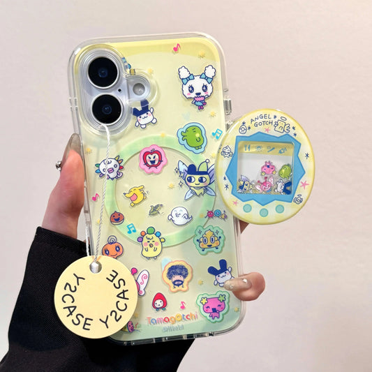 Tamagotchi digital pet iPhone Phonecase & Magnetic holder
