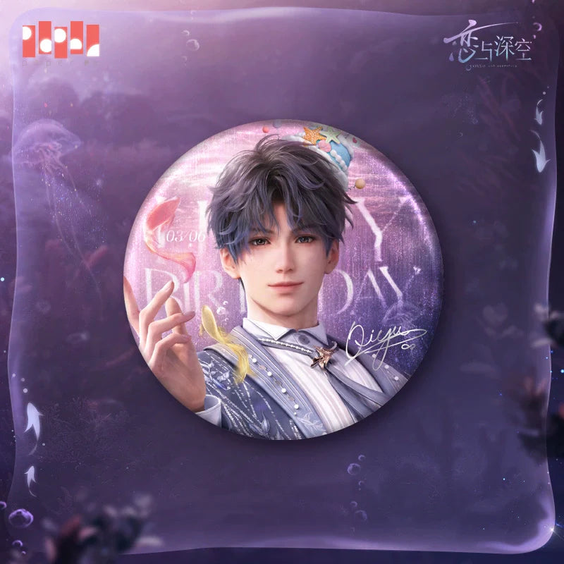 【Official】Rafayel 2025 Birthday Badge 75mm