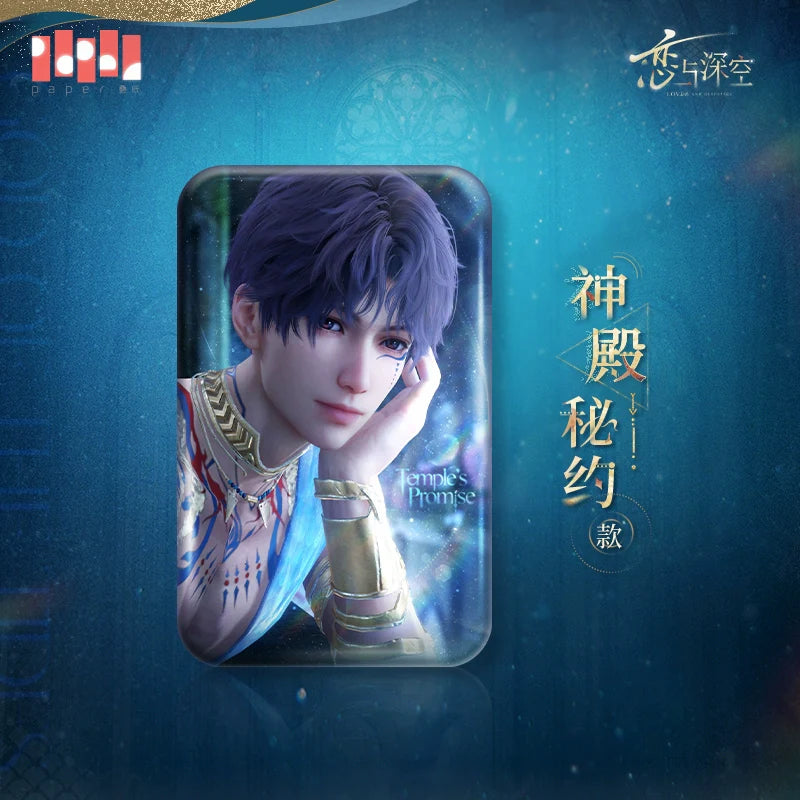【Offocial】Rafayel God of Tides Series Square Badge 86*54mm