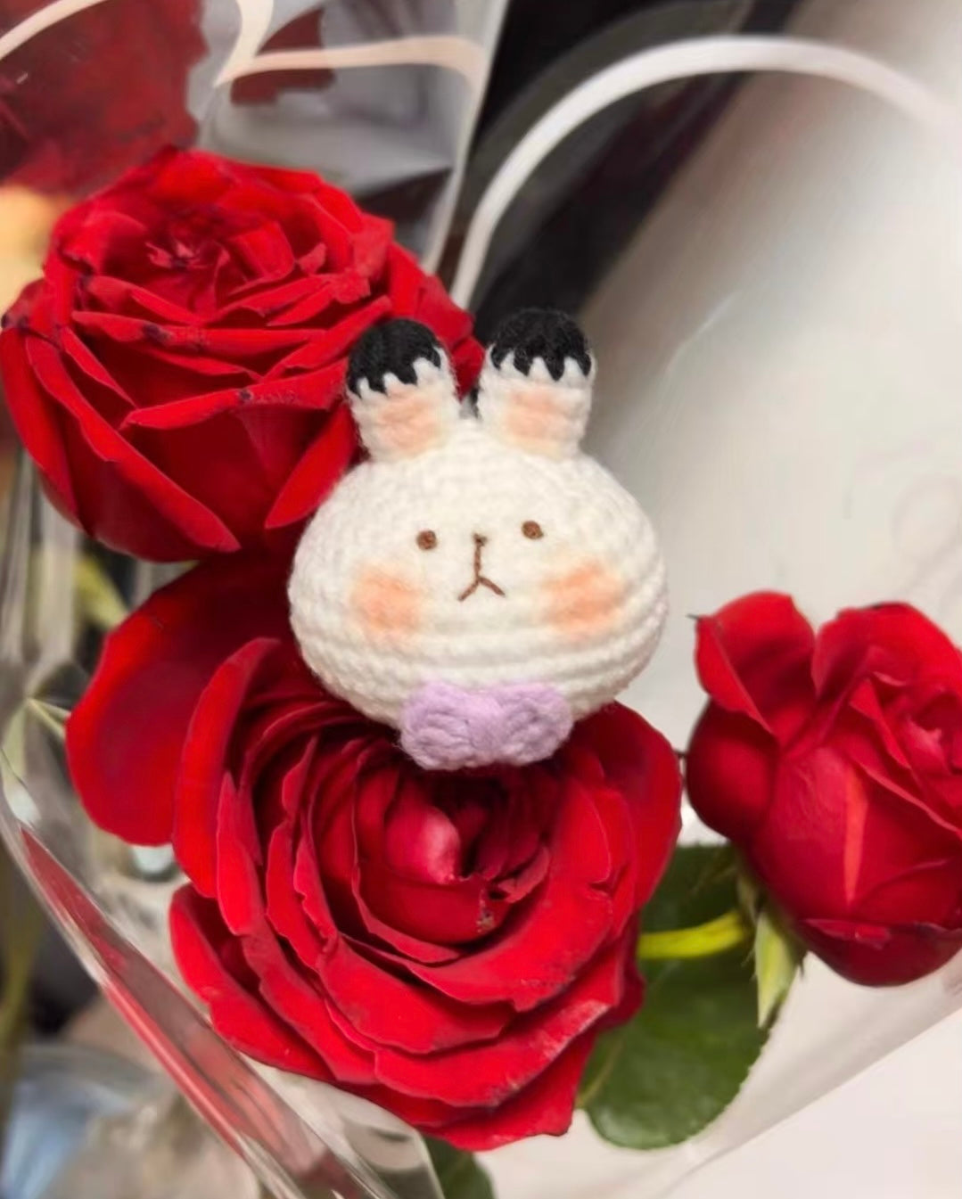 Xavier handmade Crochet Bunny