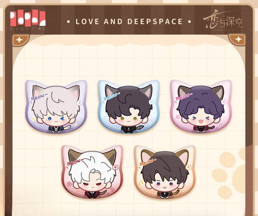 【Offocial Pre-sale】Cat Misses You Series Badge 56*49mm