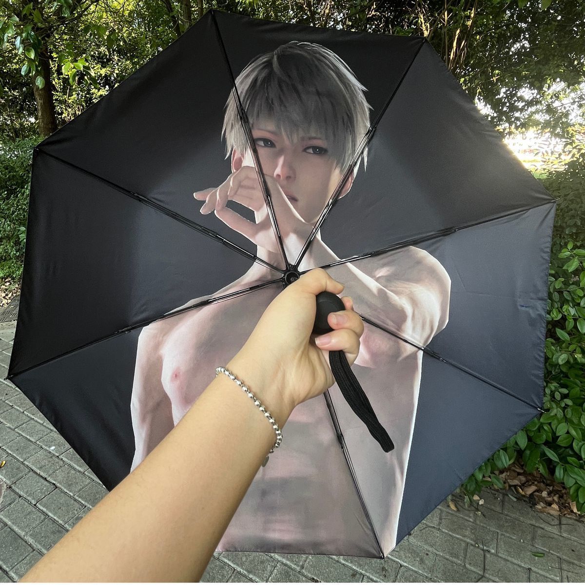 love and deepspace merch umbrella