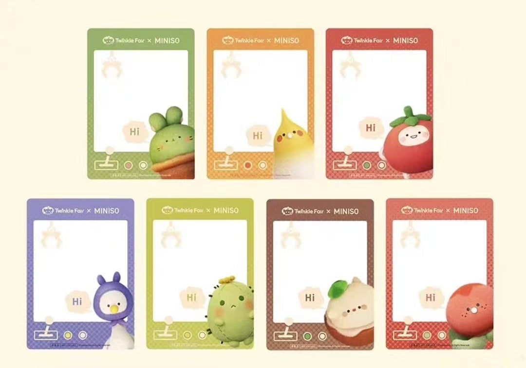 【Official Pre-sale】Twinkle Fair x MINISO PVC card