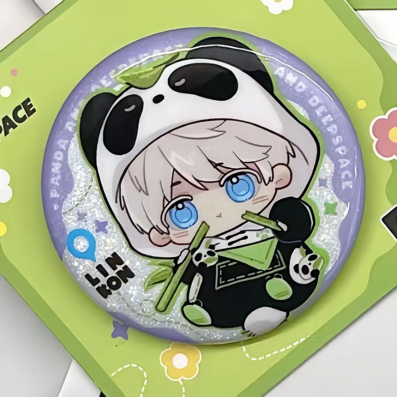 Love and deepspace Panda Badge 58mm