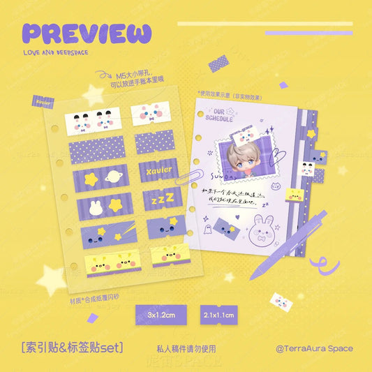 LnD Cute Lndex Label Sticker