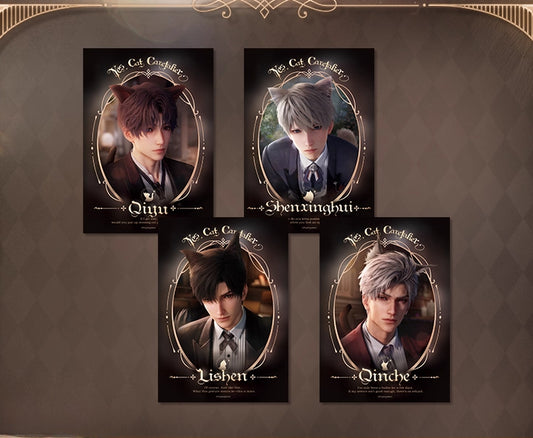 【Offocial Pre-sale】Cat Butler Series  5 inches Postcard