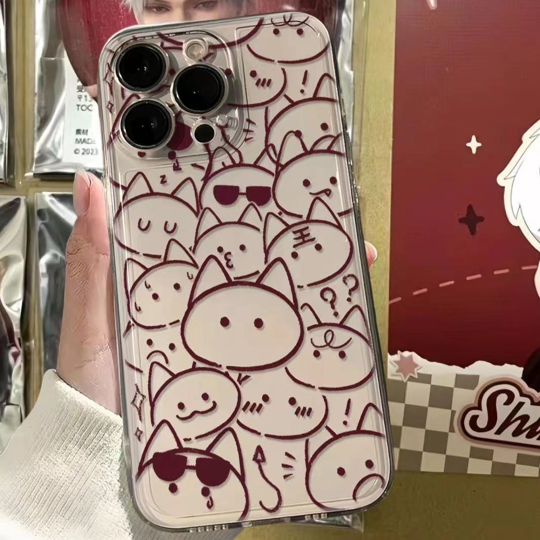 Sylus small cat phonecase snow card merch