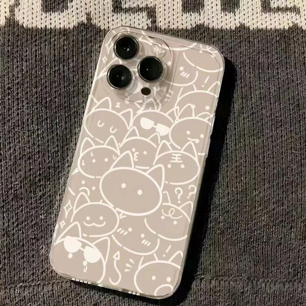 Sylus small cat phonecase snow card merch