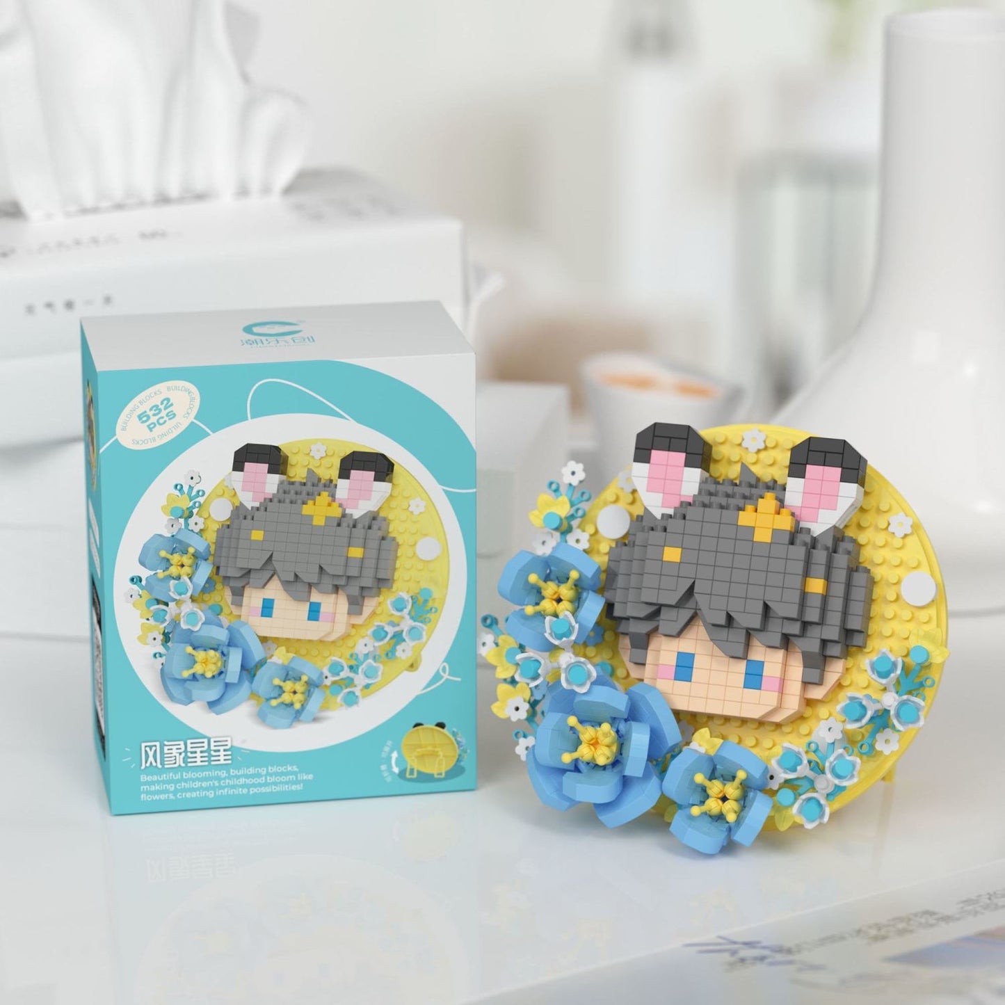 LnD Building block Badge holder