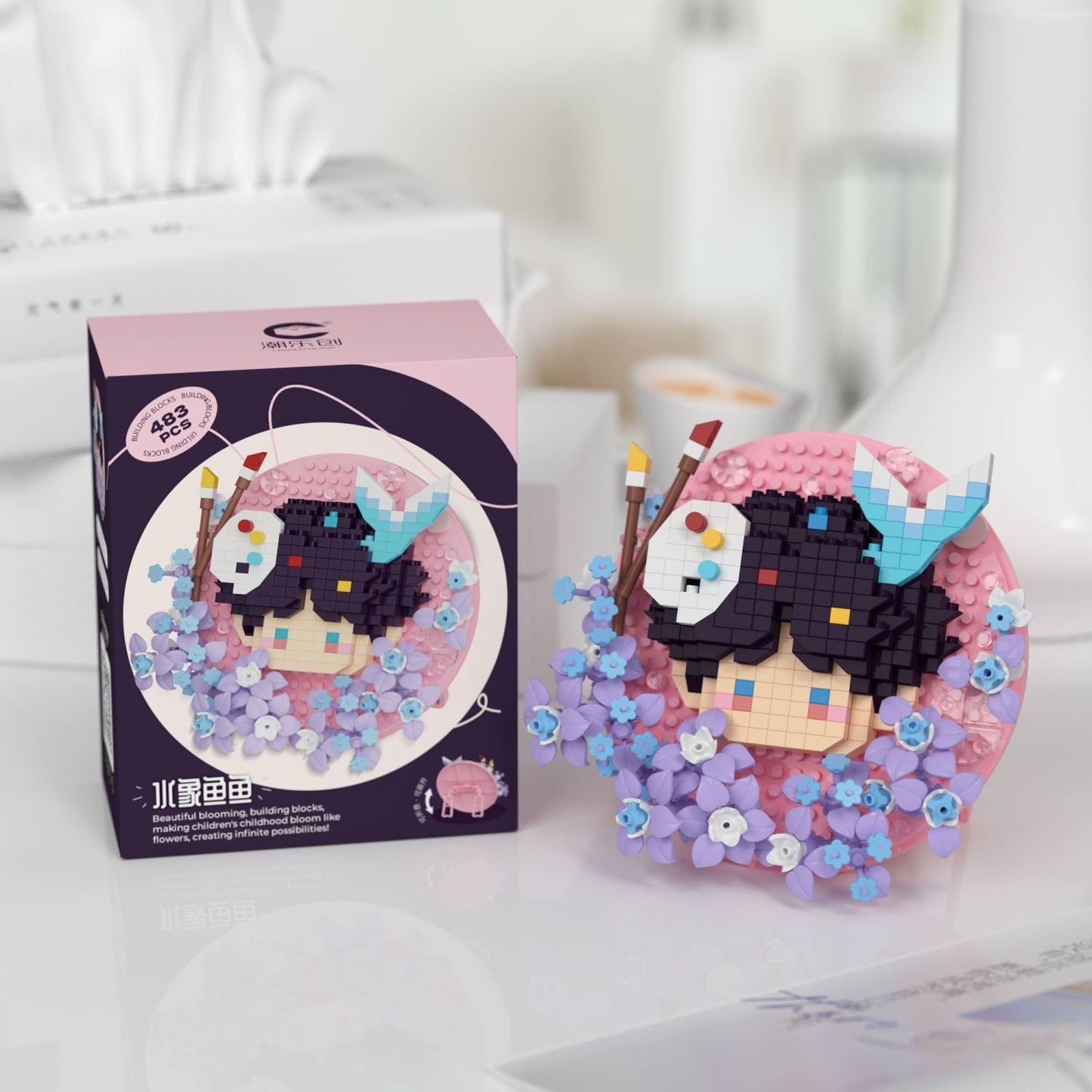 LnD Building block Badge holder