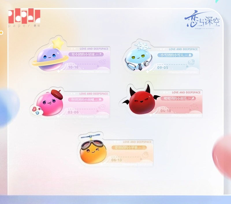 【Official Pre-sale】2025 Love and Deep Space Dango Acrylic Name Card