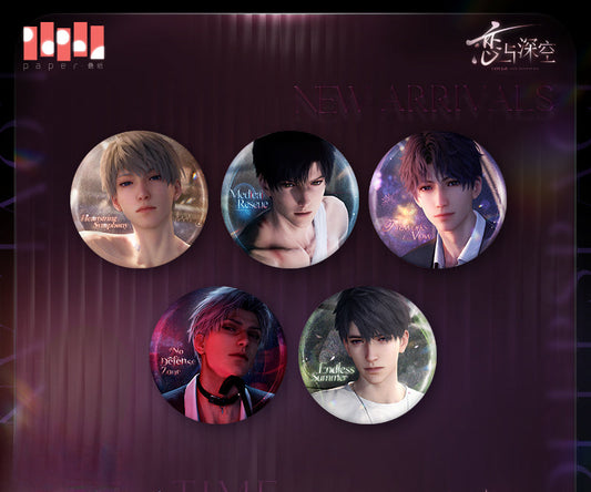【Official Pre-sale】Speaking Heart Series Badge 75mm