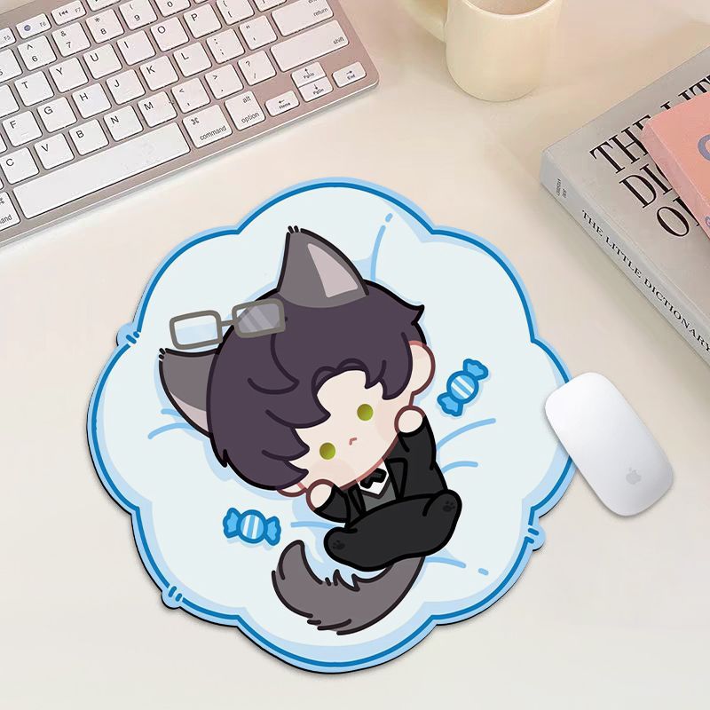 Love and deepspace cute kitty mouse pad