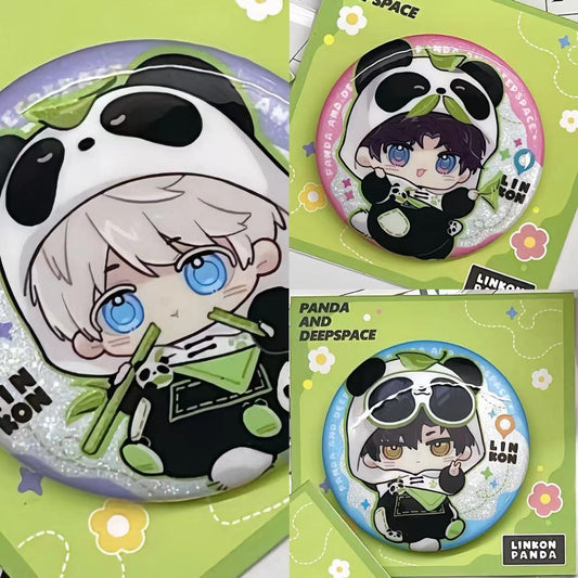 Love and deepspace Panda Badge 58mm