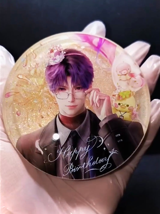 Rafayel 2026 Birthday Quicksand Custom Mirror