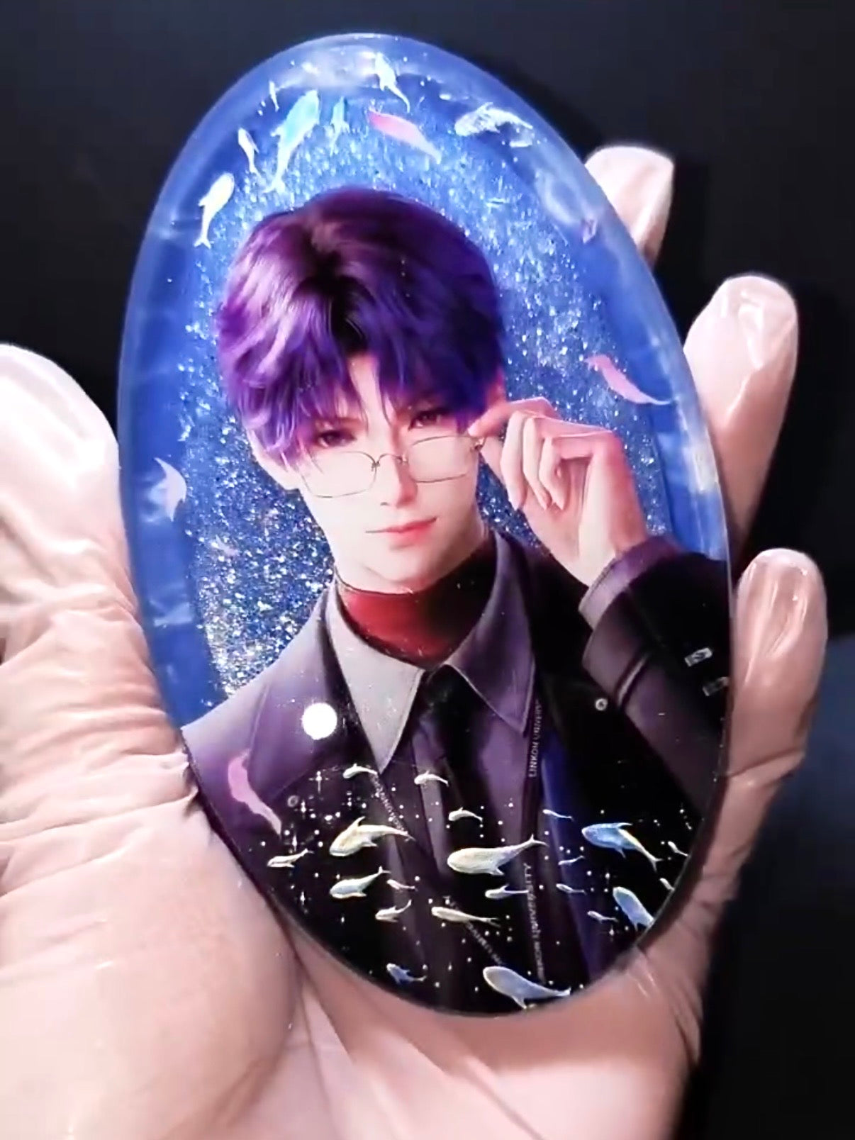 Rafayel 2026 Birthday Quicksand Custom Mirror