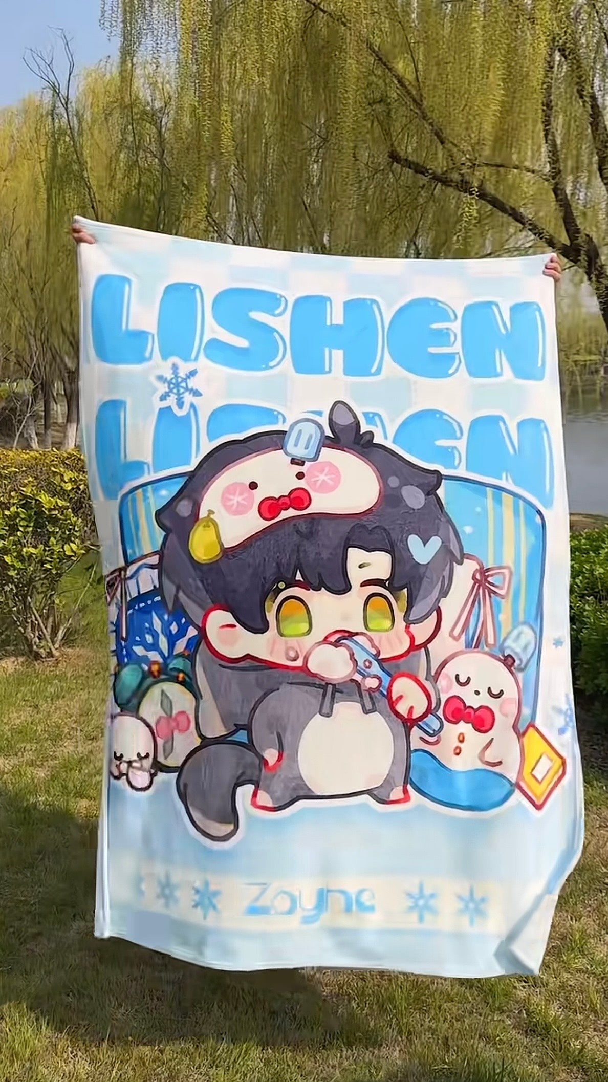 LnD Chibi Blanket Fannel
