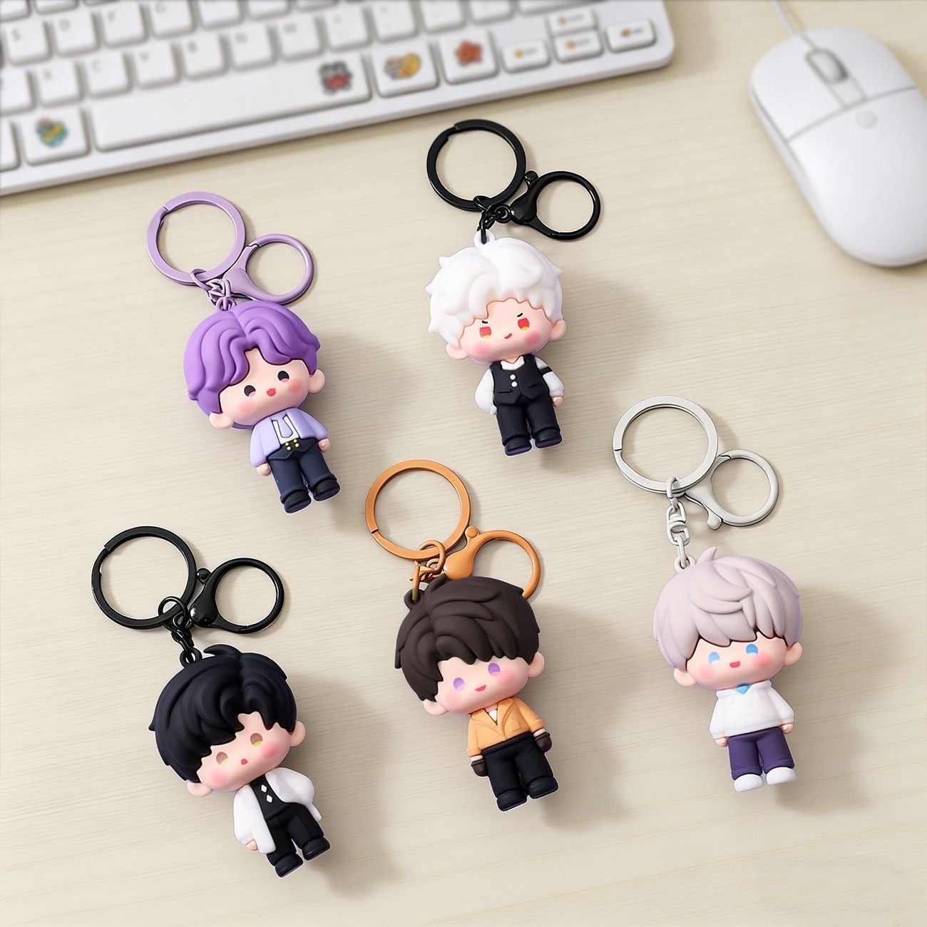 LnD Chibi Keychain