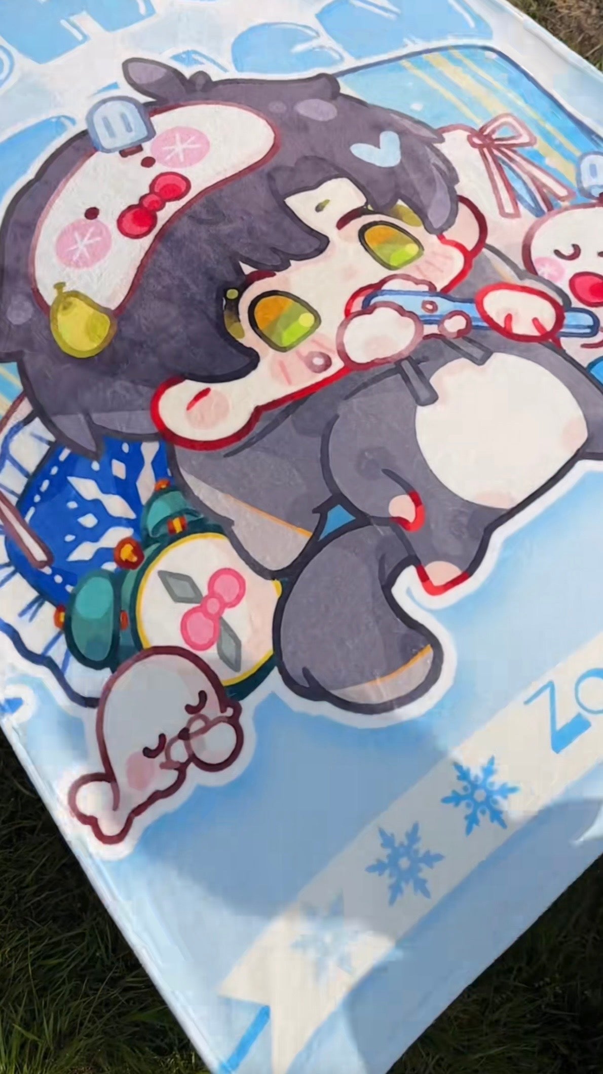 LnD Chibi Blanket Fannel