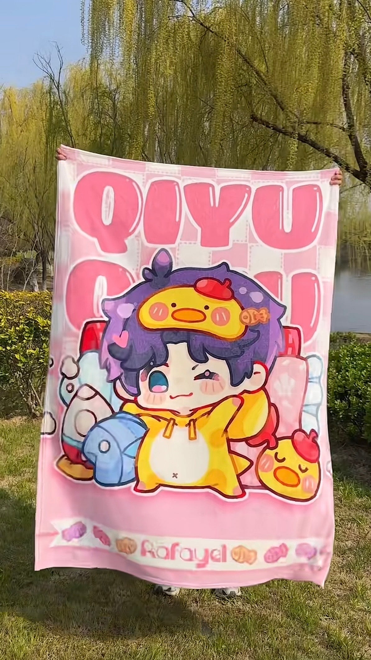 LnD Chibi Blanket Fannel