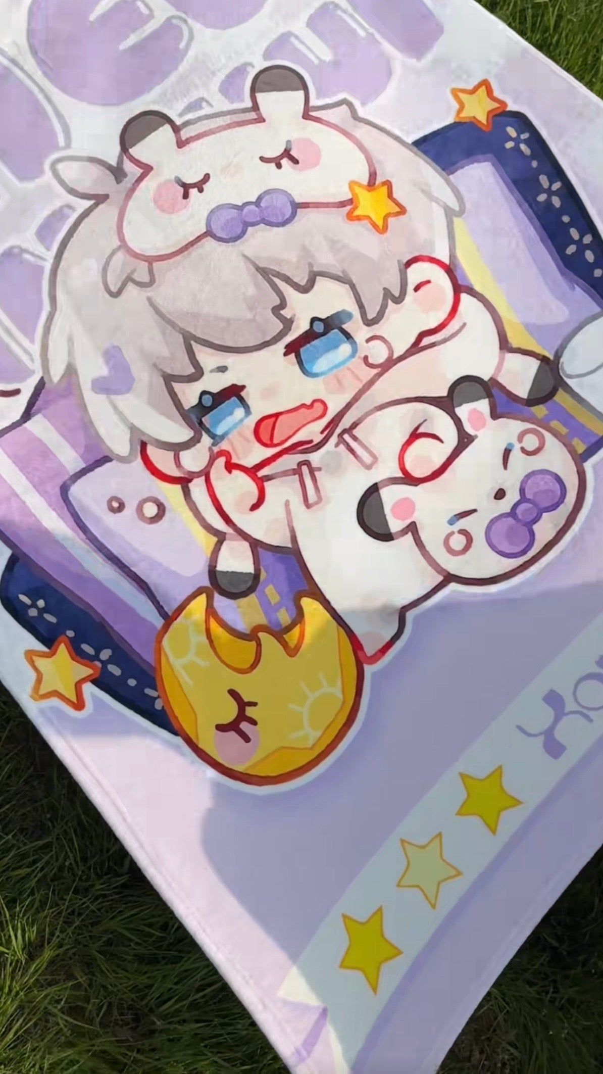 LnD Chibi Blanket Fannel