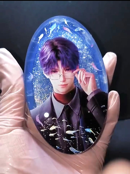 Rafayel 2026 Birthday Quicksand Custom Mirror